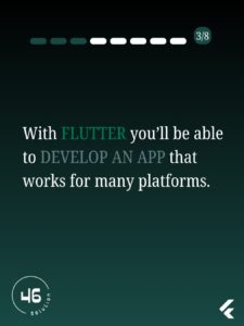 Powerful Flutter app development showcasing scalable, high-performance mobile applications for modern businesses across Android and iOS platforms.