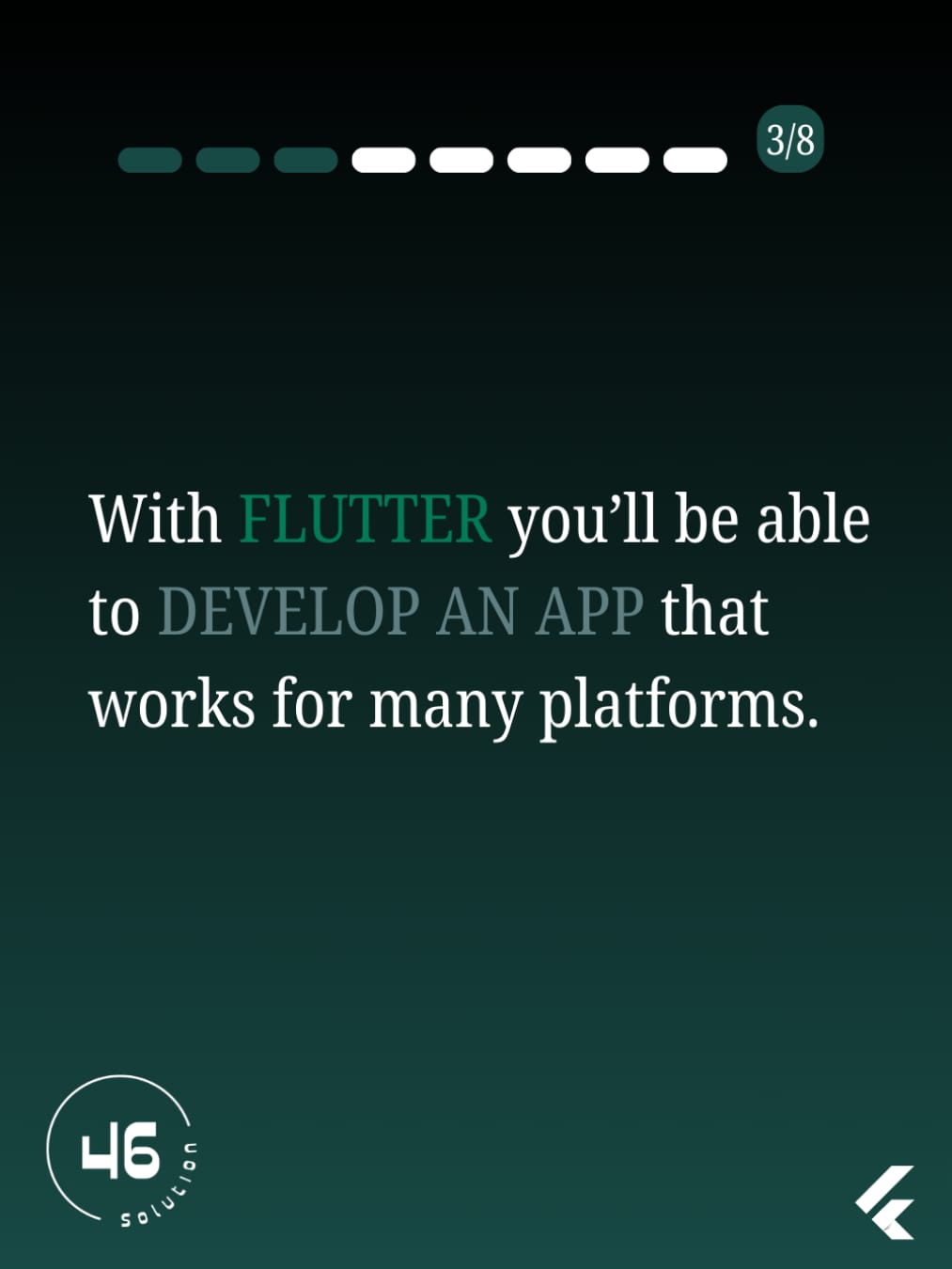 Powerful Flutter app development showcasing scalable, high-performance mobile applications for modern businesses across Android and iOS platforms.